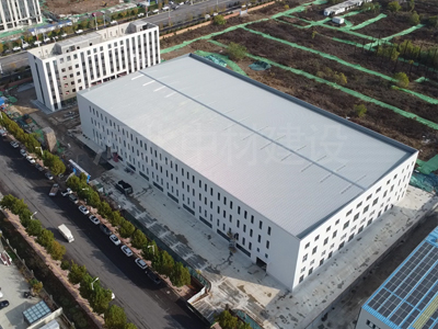 石家庄奥义新材料厂区建设